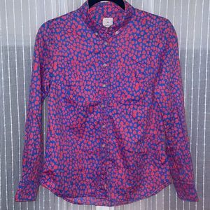 Gap Shrunken Boyfriend Button-Up